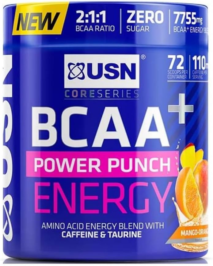 USN BCAA Power Punch Energy 400g Orange Mango