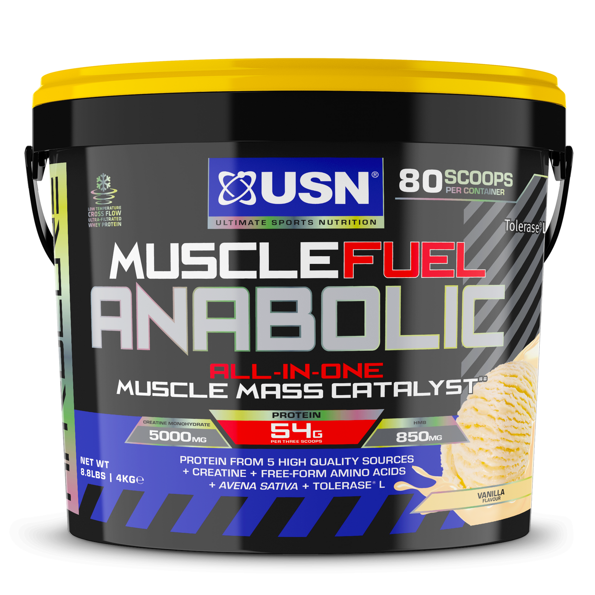 USN Muscle Fuel Anabolic 4kg Vanilla