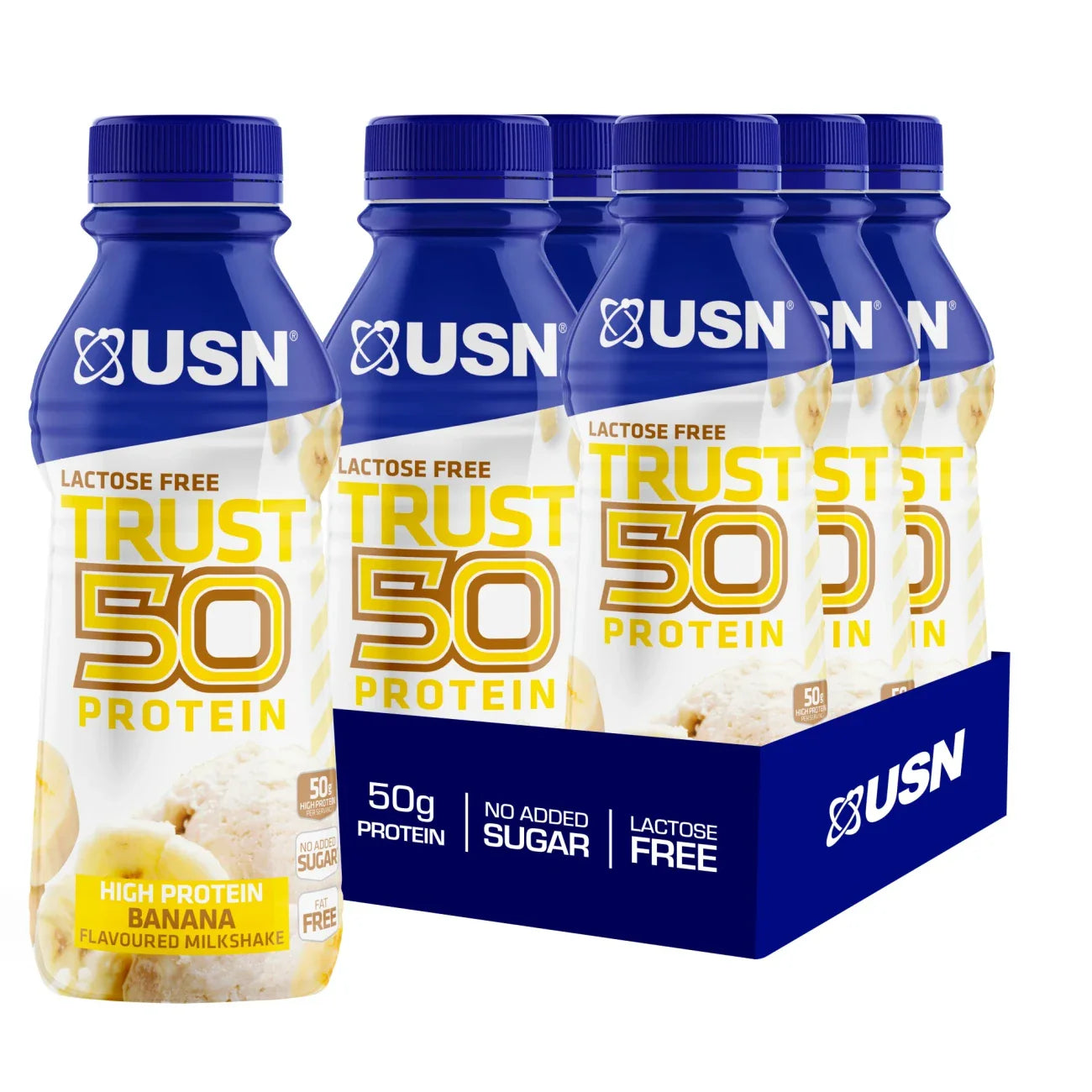 USN Trust Protein 50 6x500ml Banana