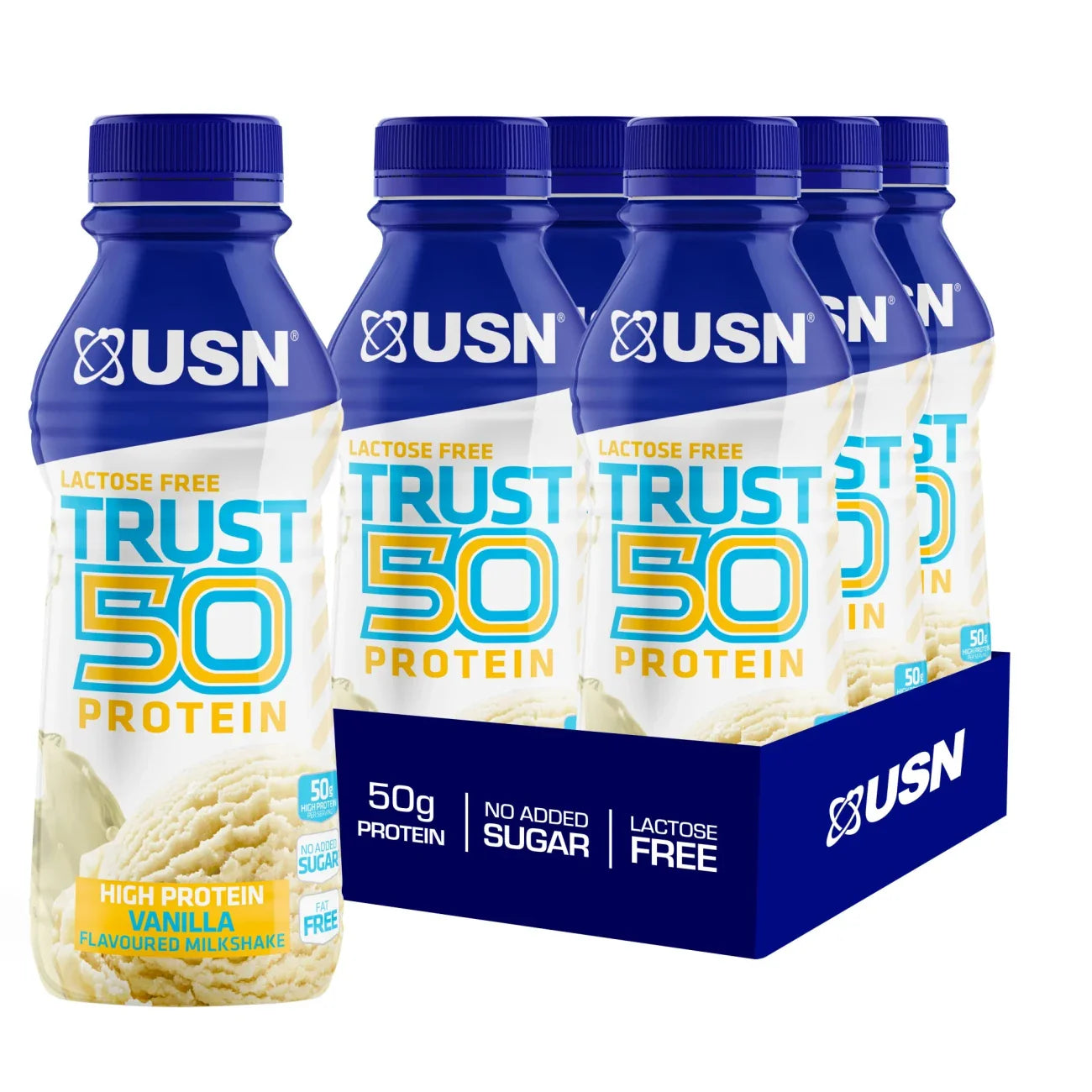 USN Trust Protein 50 6x500ml Vanilla