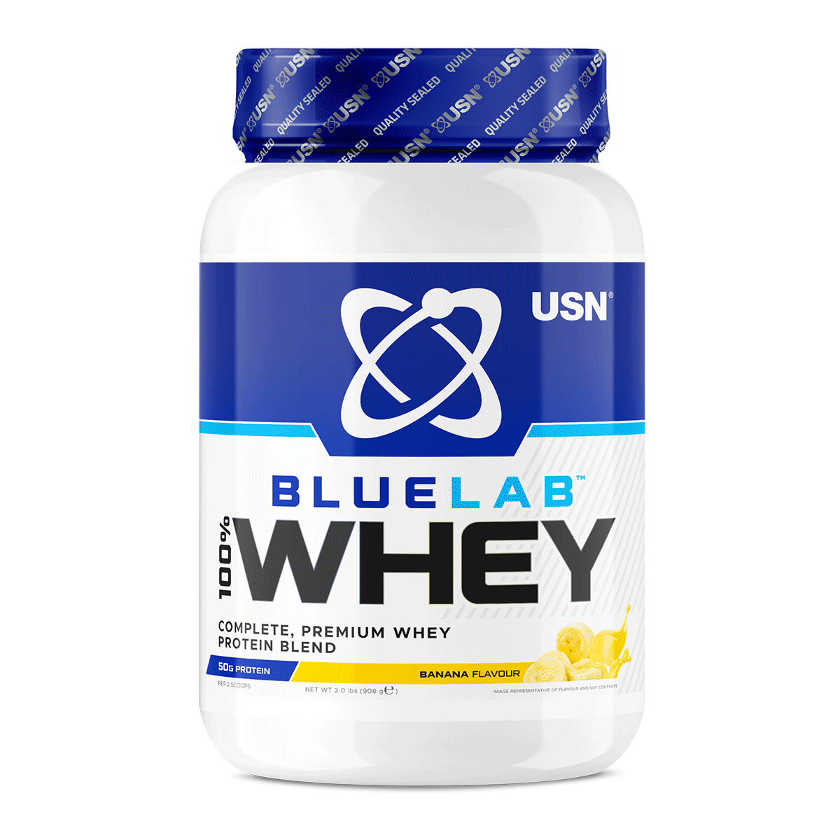 USN Blue Lab Whey 908g Banana