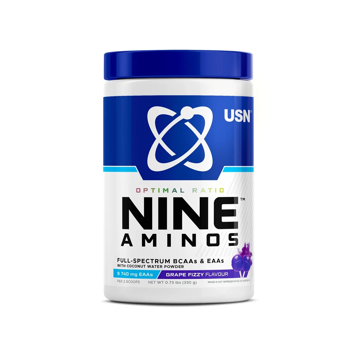 USN Nine Aminos 330g Grape Fizzy Pop