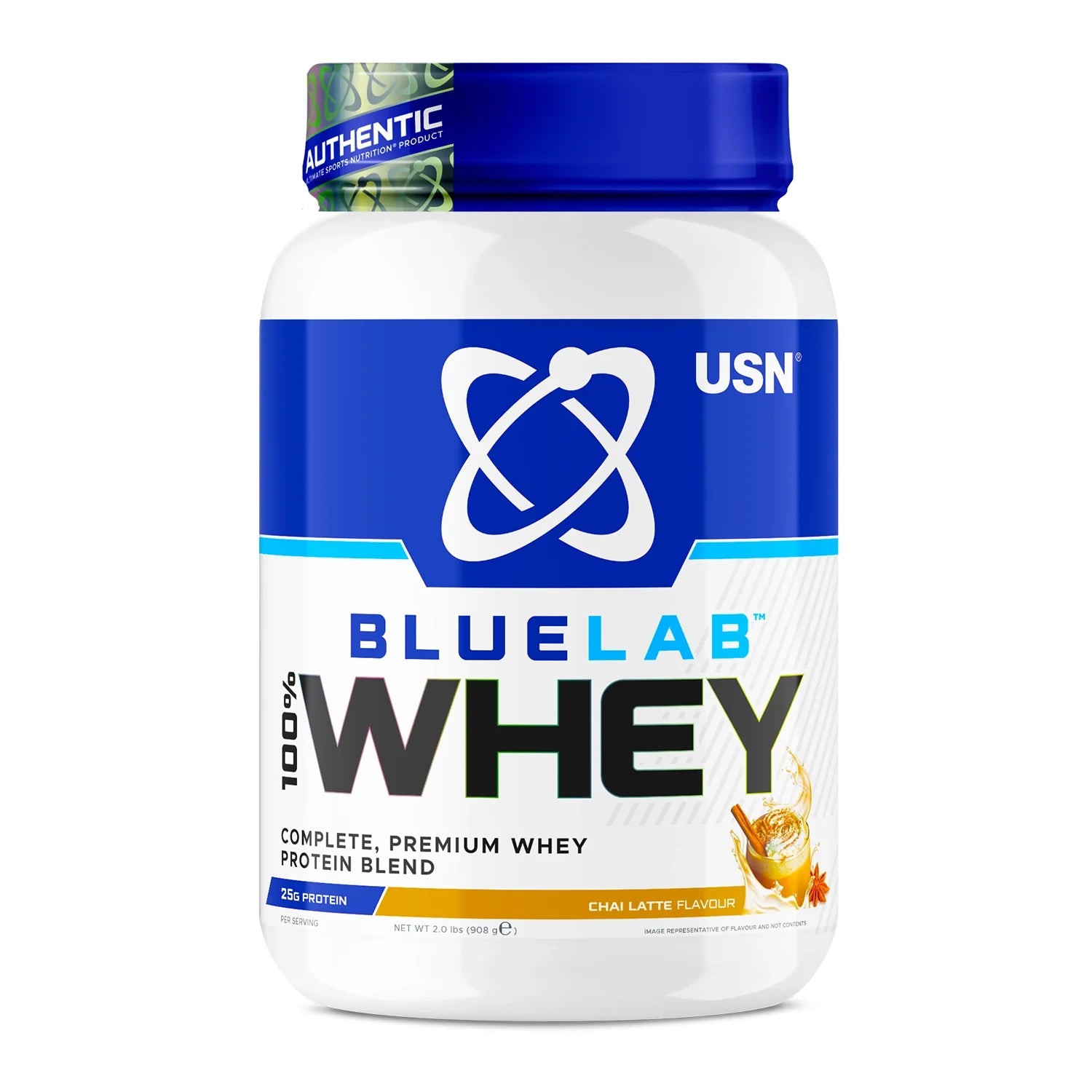 USN Blue Lab Whey 908g Chai Latte