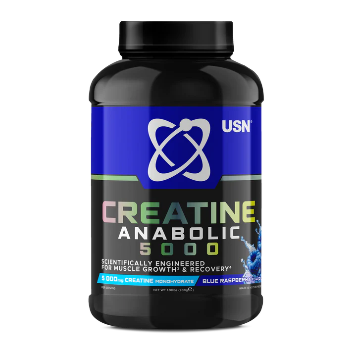 USN Creatine Anabolic 5000 900g Blue Raspberry Crush