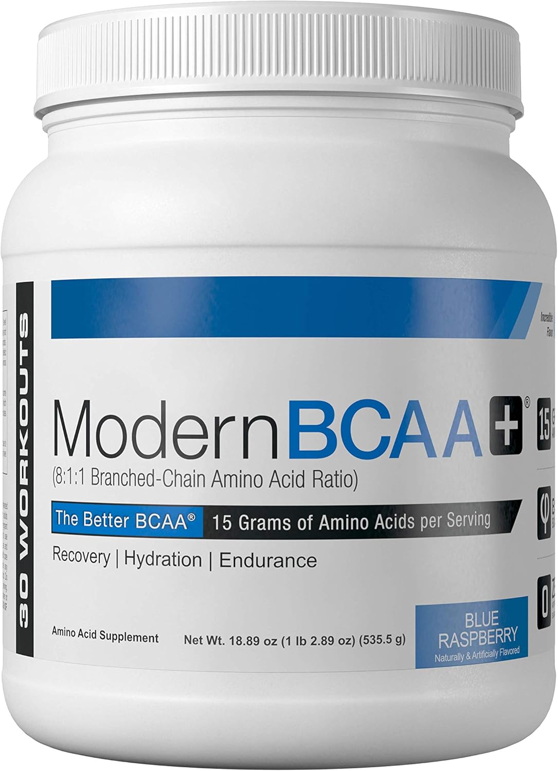 USP Labs Modern BCAA+ 535.5g Blue Raspberry