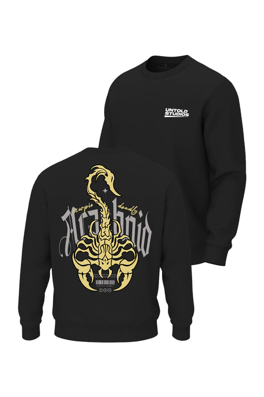 US Deadly Scorpio Sweatshirt - Black