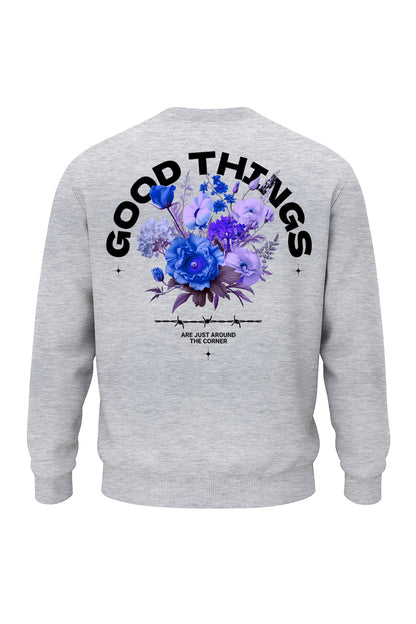 US Good Things Sweatshirt - Sports Grey