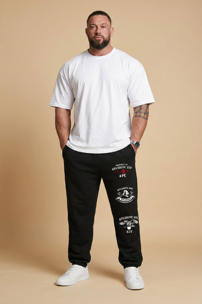 XAPE Unleashed Oversized Joggers - Black