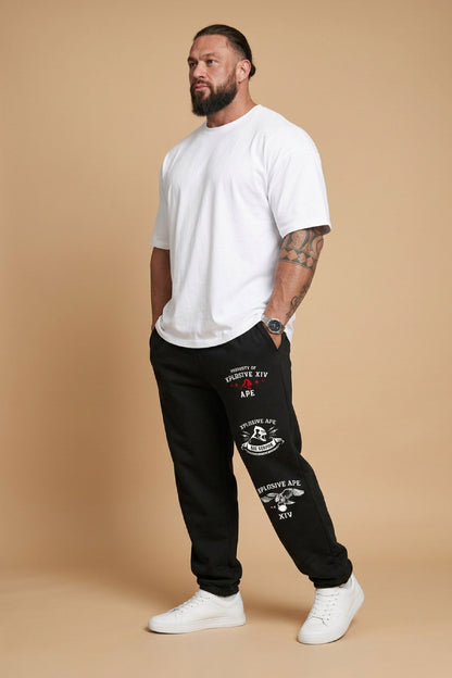 XAPE Unleashed Oversized Joggers - Black