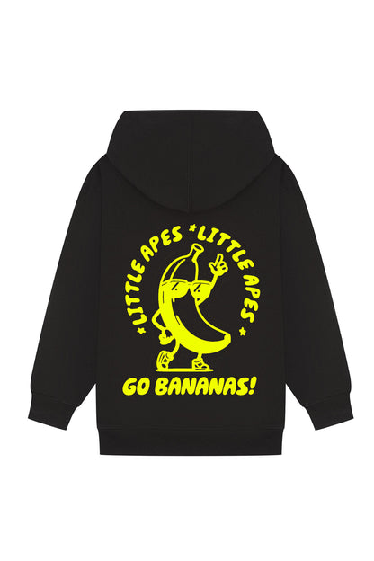 Little Apes Go Bananas! Hoodie - Black/Yellow