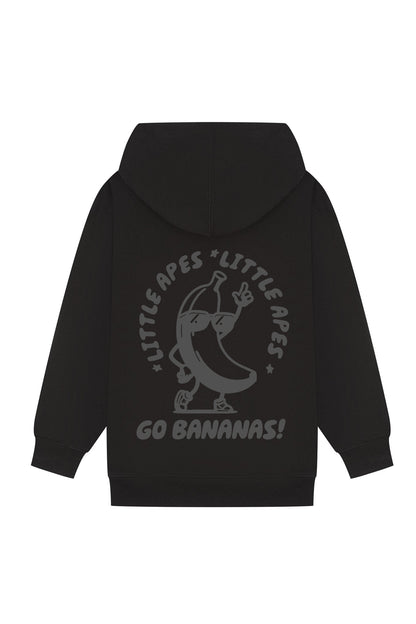 Little Apes Go Bananas! Hoodie - Black