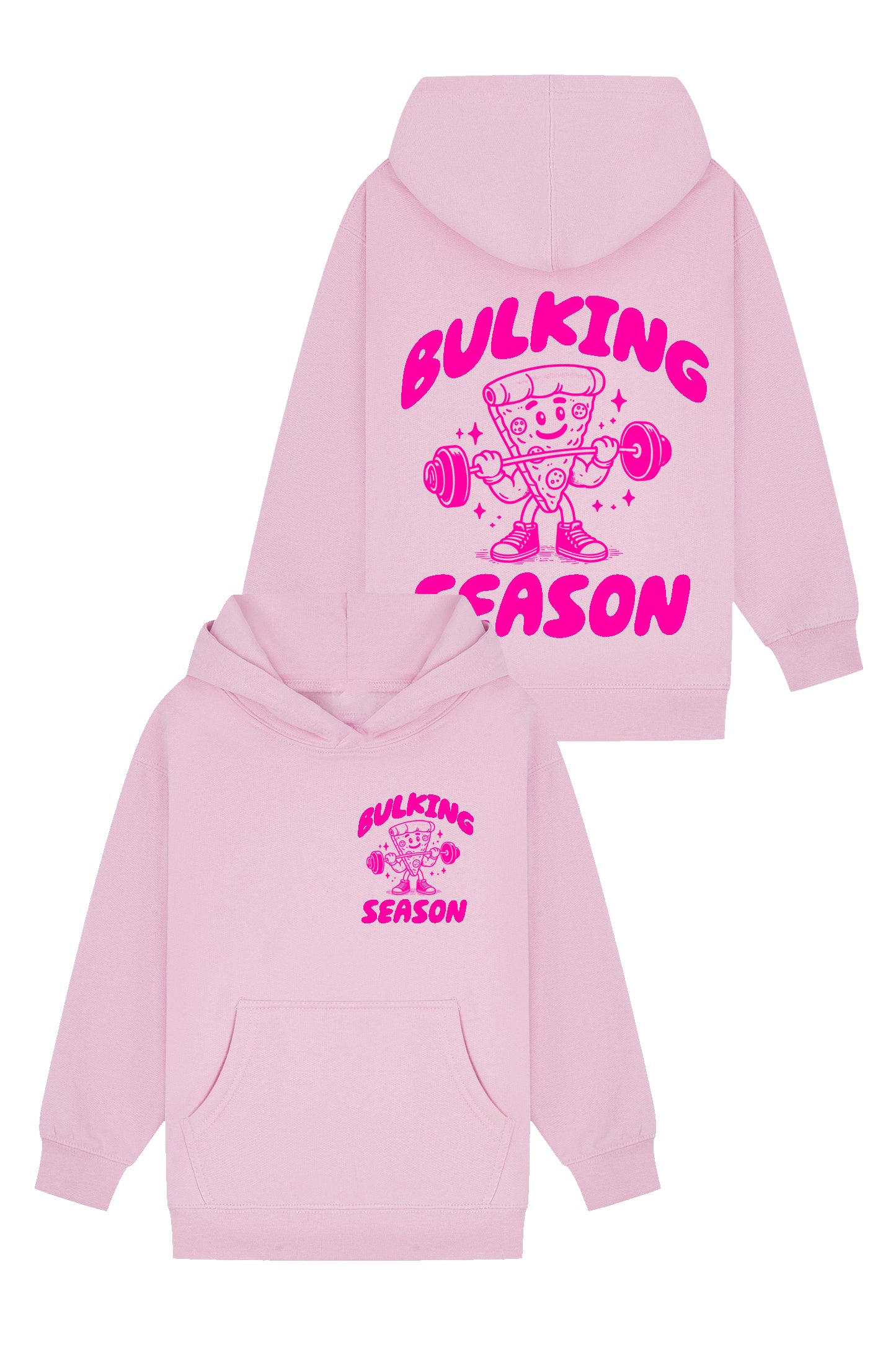 Little Apes Bulking Season Hoodie - Light Pink