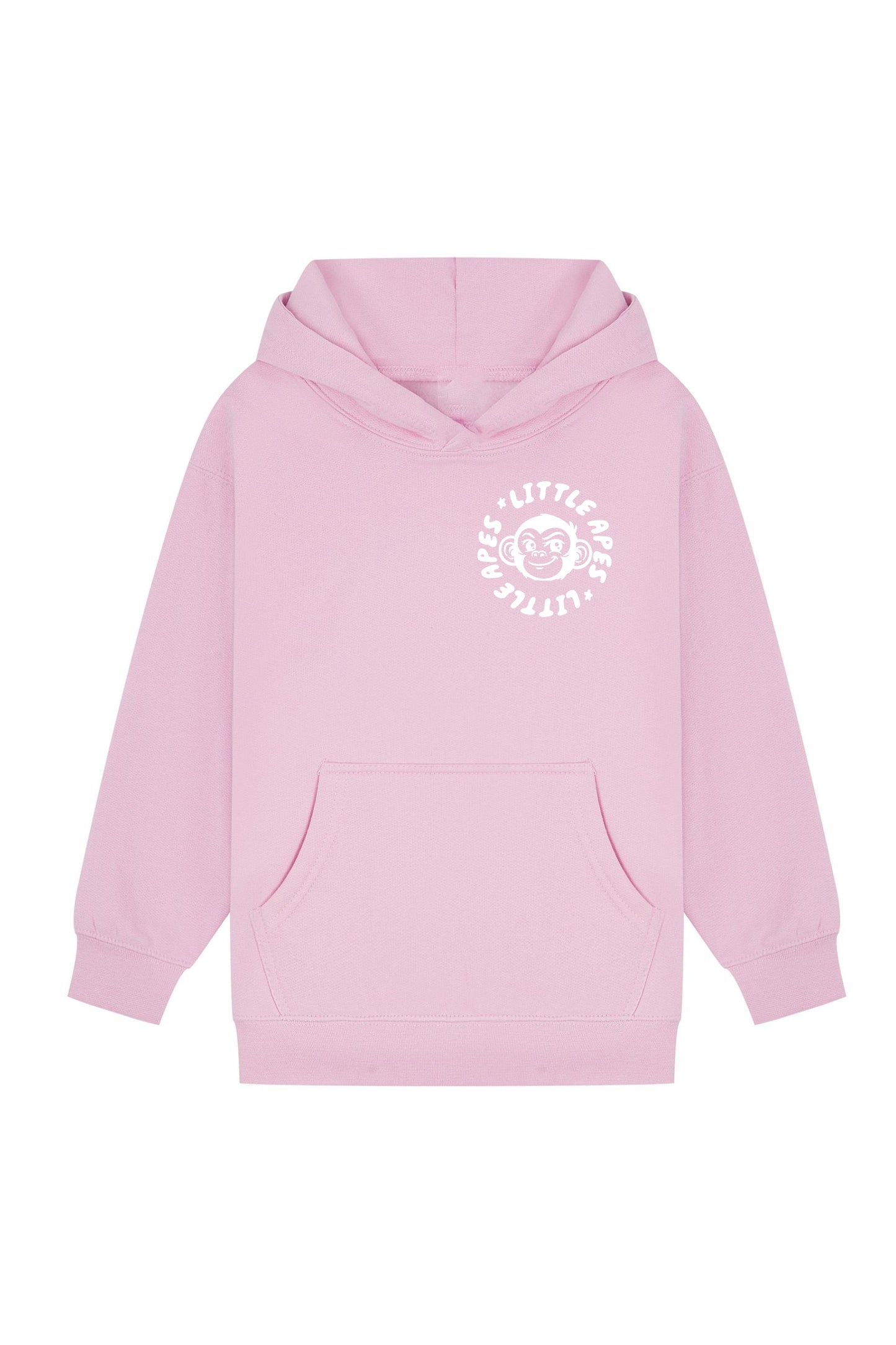 Little Apes Classic Hoodie - Light Pink