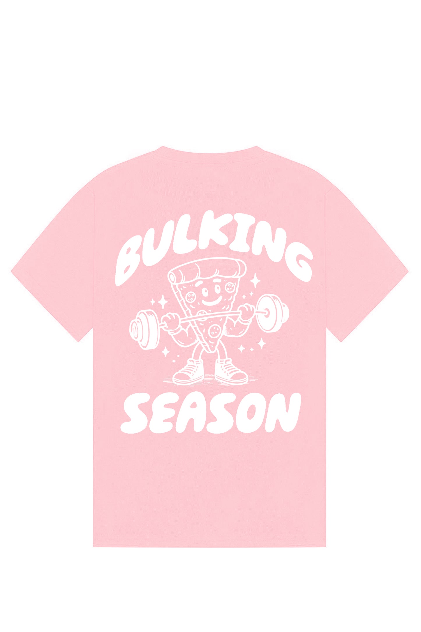 Little Apes Bulking Season  Tee - Light Pink