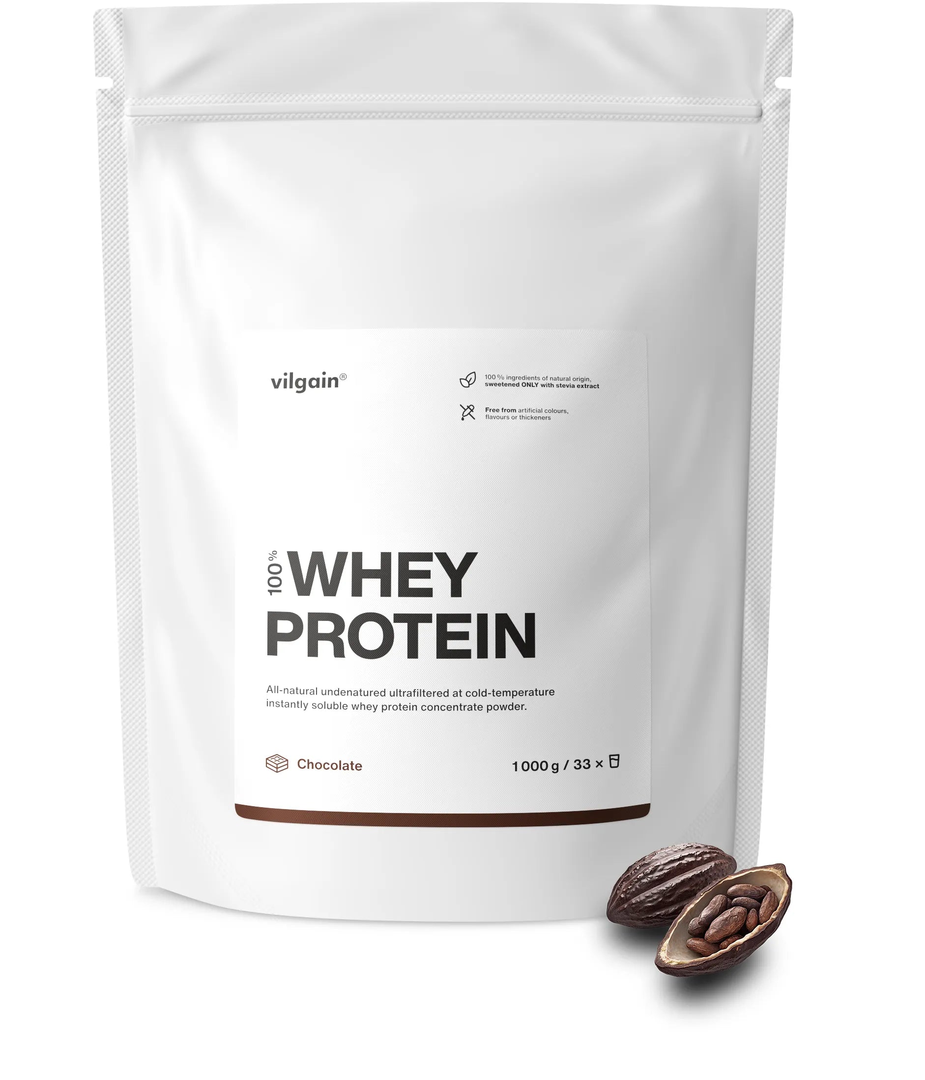 Vilgain Whey Protein 1000g Chocolate