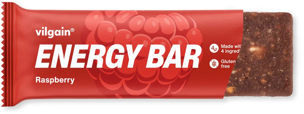 Vilgain Energy Bar 12x55g Raspberry