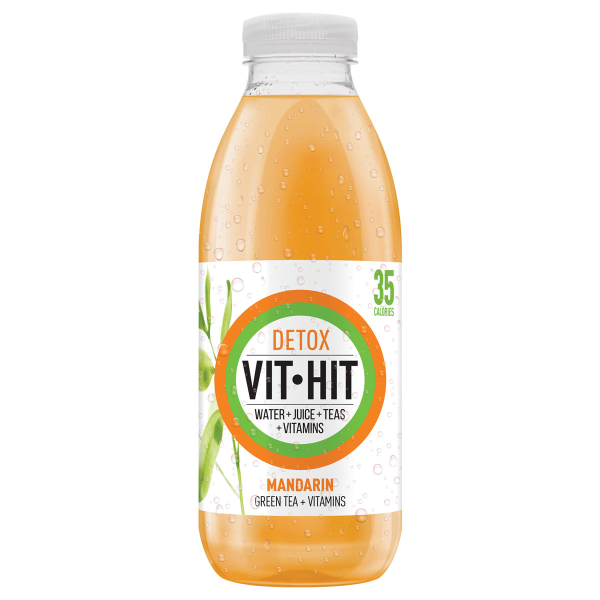 VITHIT Detox 12x500ml Mandarin & Orange