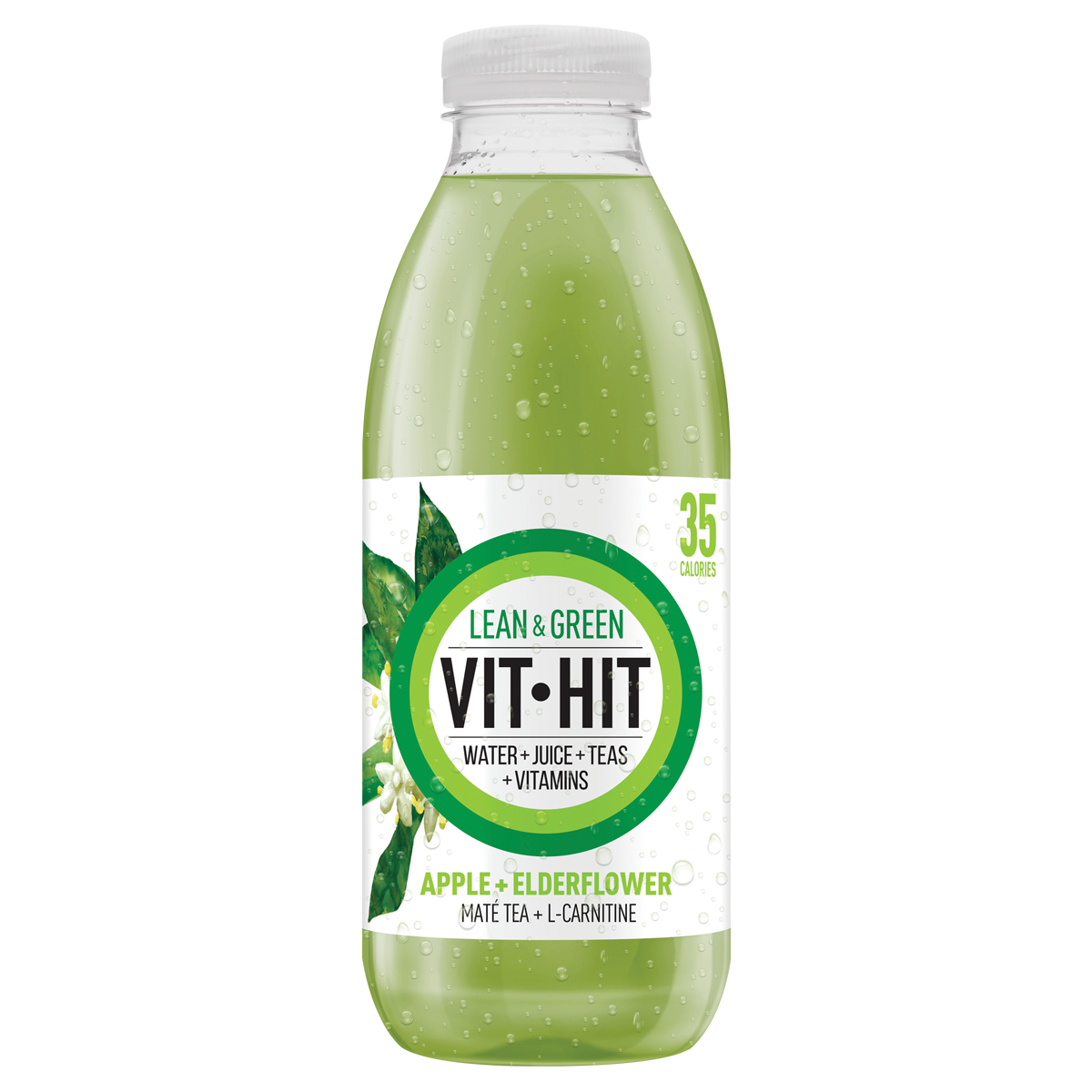 VITHIT Lean & Green 12x500ml Apple & Elderflower