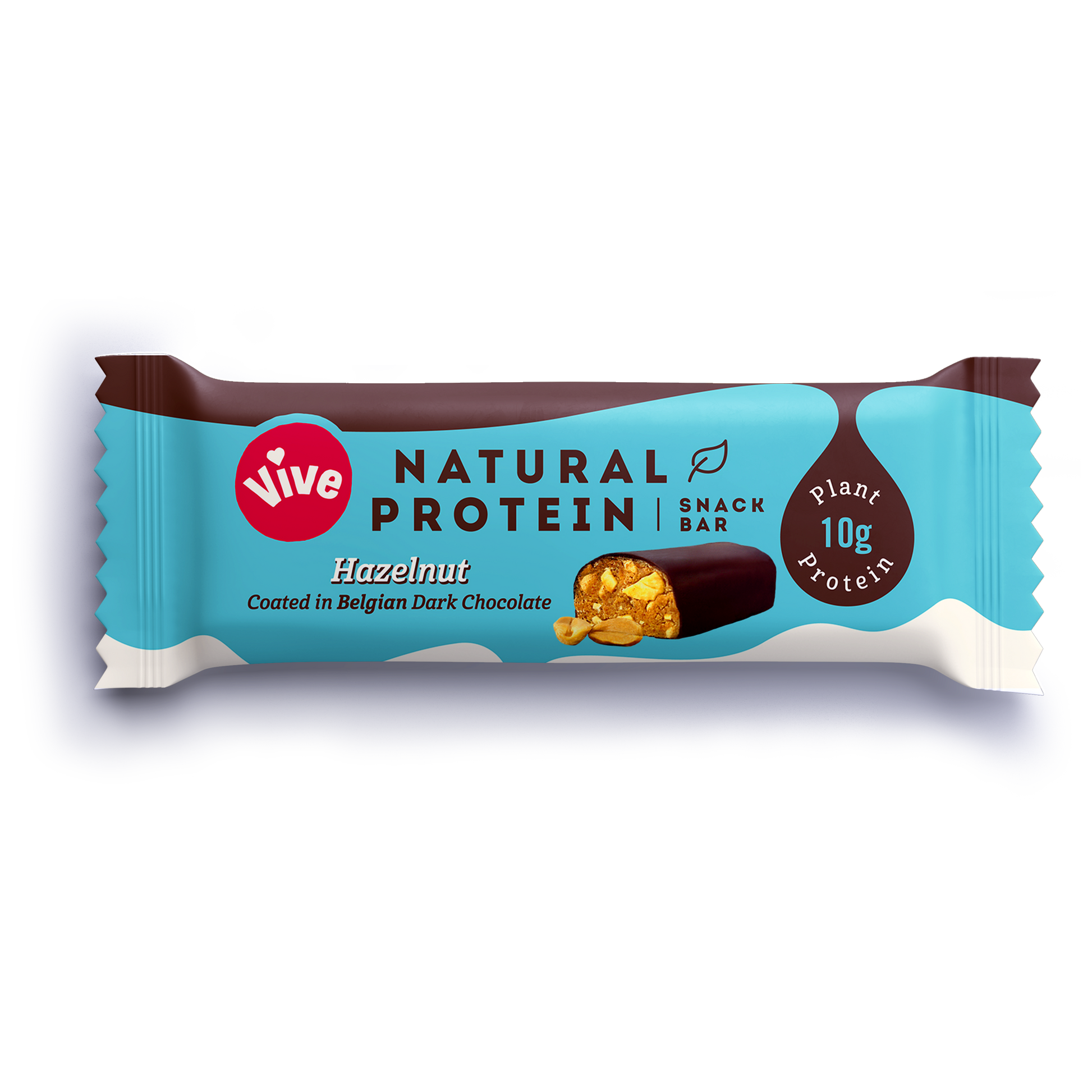 Vive Natural Protein Snack Bar 12x50g Hazelnut