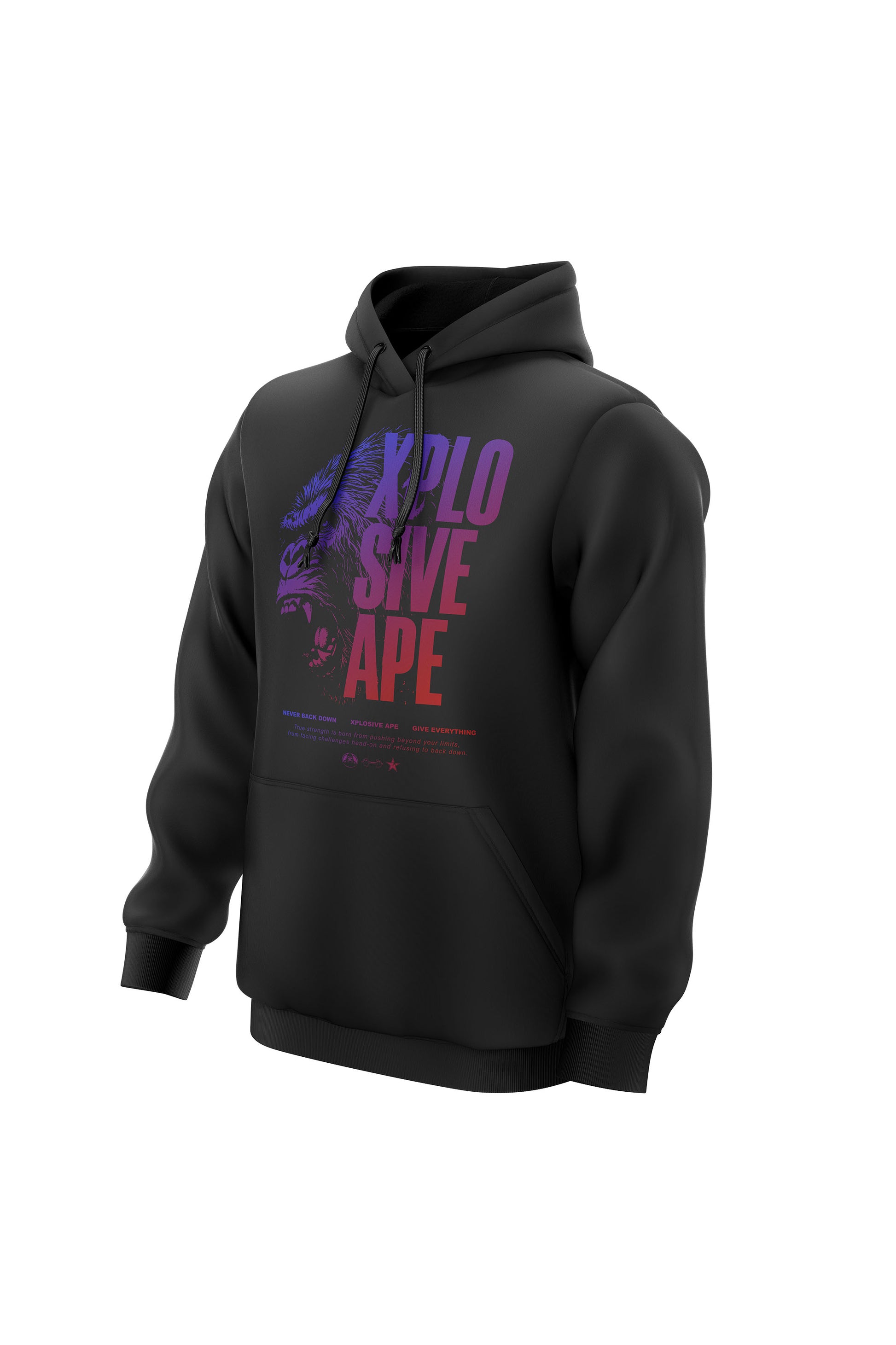 XAPE Vanguard V1 Hoodie - Black