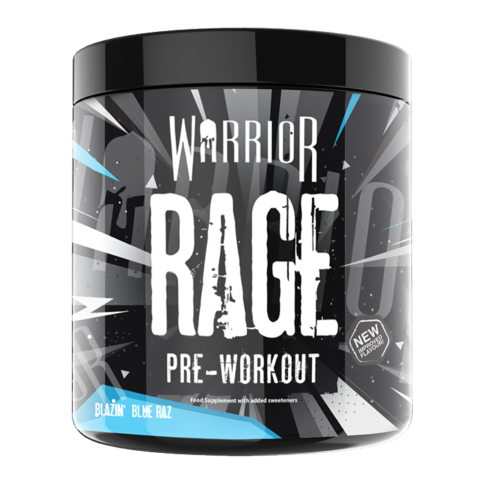 Warrior Rage 392g Blue Raspberry