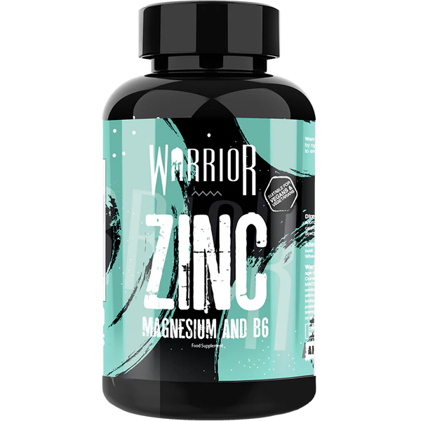 Warrior Zinc Magnesium and B6 60 Tabs