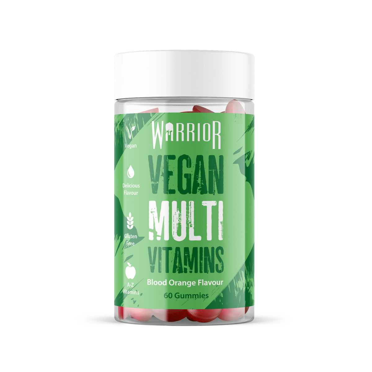 Warrior Vegan Multi-Vit Gummies 60 Gummies Orange