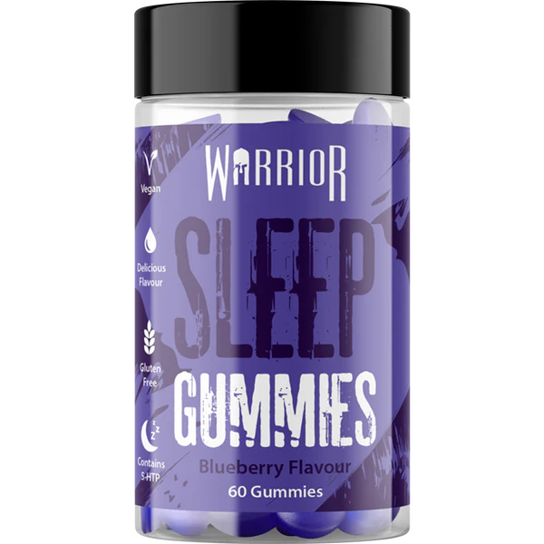 Warrior Hair, Skin and Nail Gummies 60Gummies Blueberry