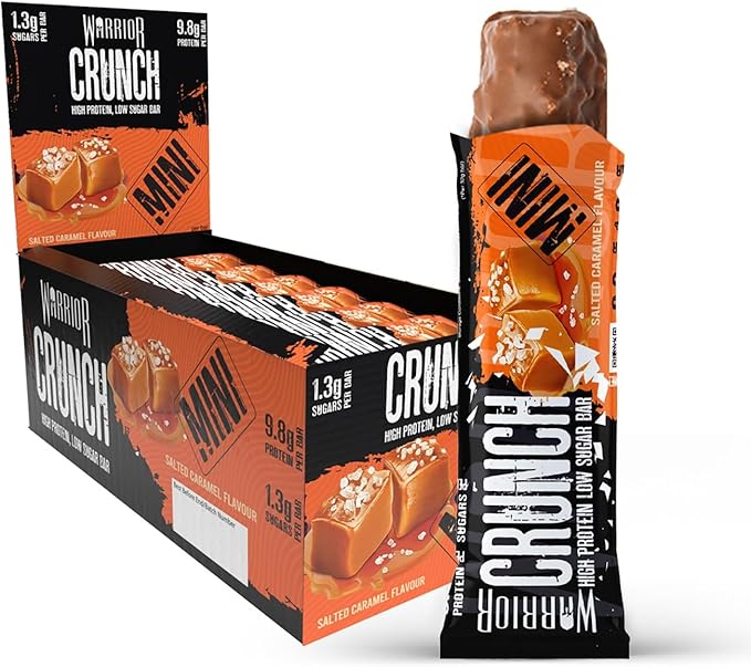 Warrior CRUNCH Mini Bars 24x32g Salted Caramel