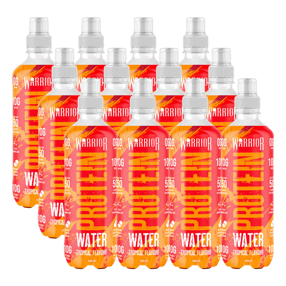 Warrior Protein Water 12x500ml Tropical