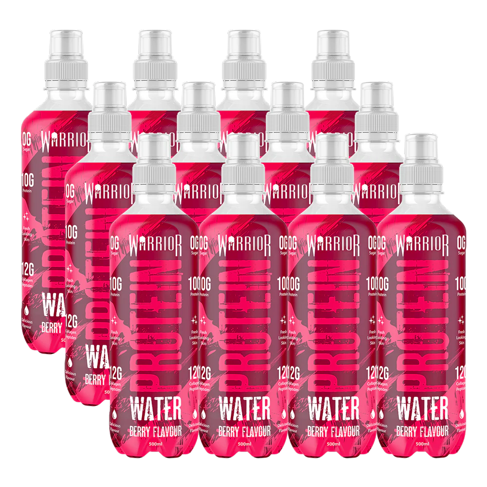 Warrior Protein Water 12x500ml Berry