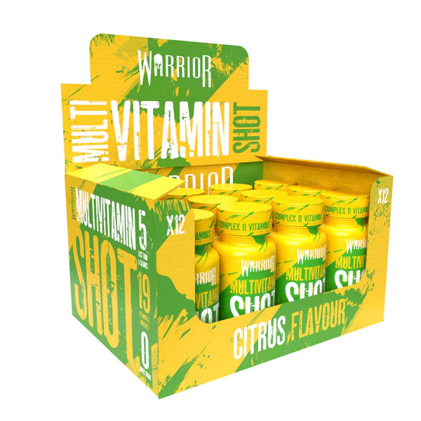 Warrior Multi-Vitamin Shots 12x60ml Citrus