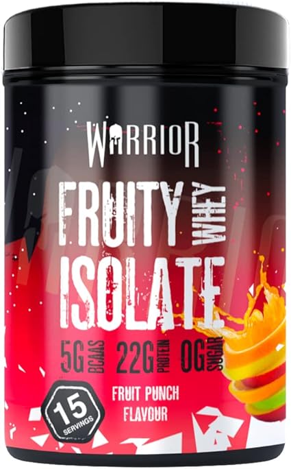 Warrior Fruity Whey Isolate 375g Fruit Punch