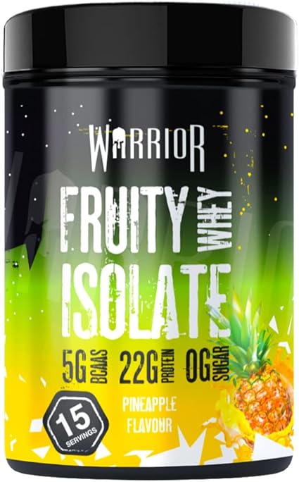 Warrior Fruity Whey Isolate 375g Pineapple