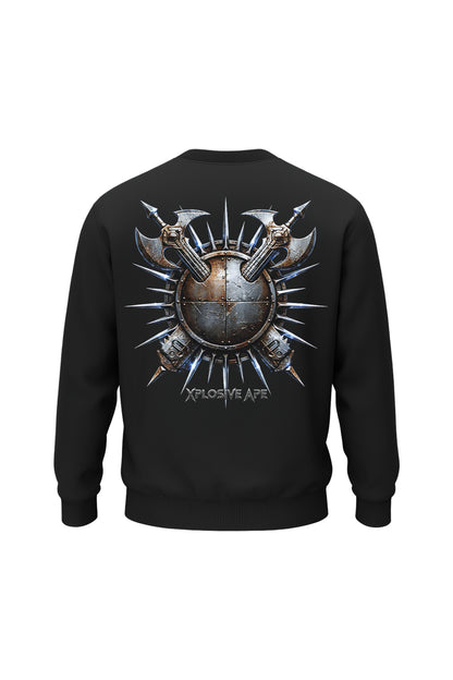 XAPE Warlord Crest Sweatshirt - Black