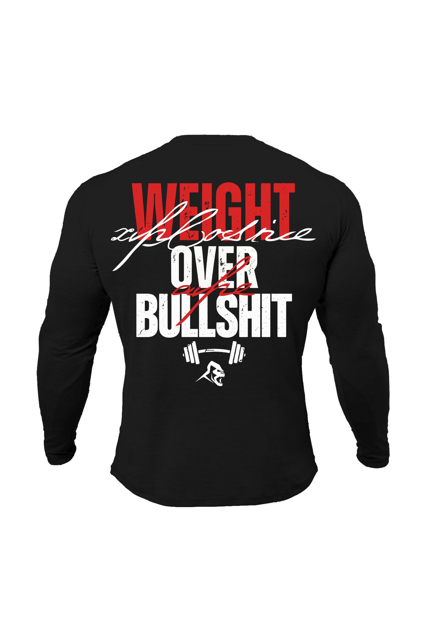 XAPE Weight Over BS Long Sleeve Tee - Black