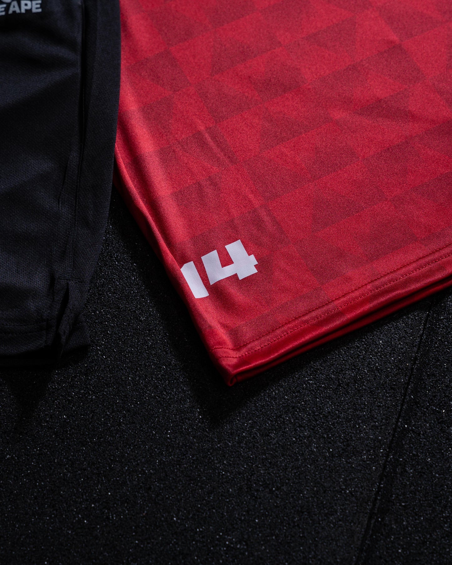 XAPE Flame Thrower Sports Jersey - Red/White