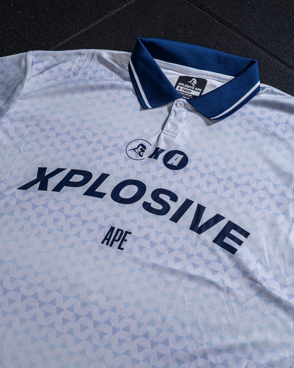 XAPE Rings Sports Jersey - White/Navy