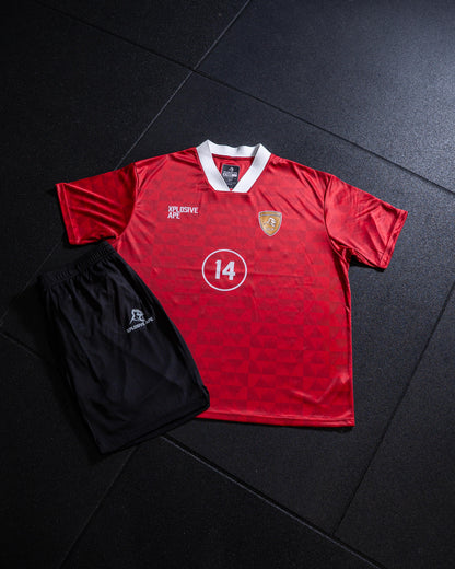 XAPE Heritage Sports Jersey - Red/White