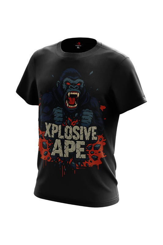 XAPE Ape Smash Tee - Black