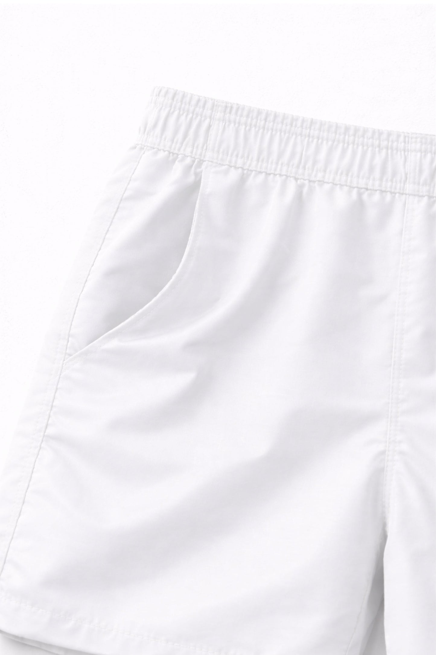 XAPE Classic Logo Mesh Shorts - White