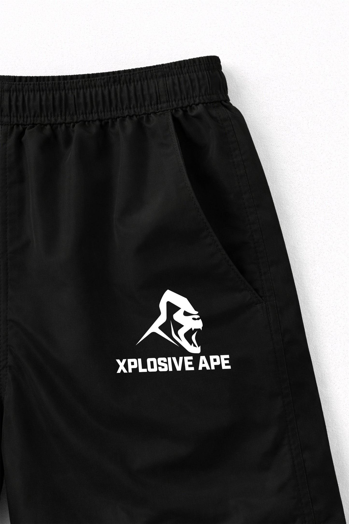 XAPE Classic Logo Performance Shorts - Black