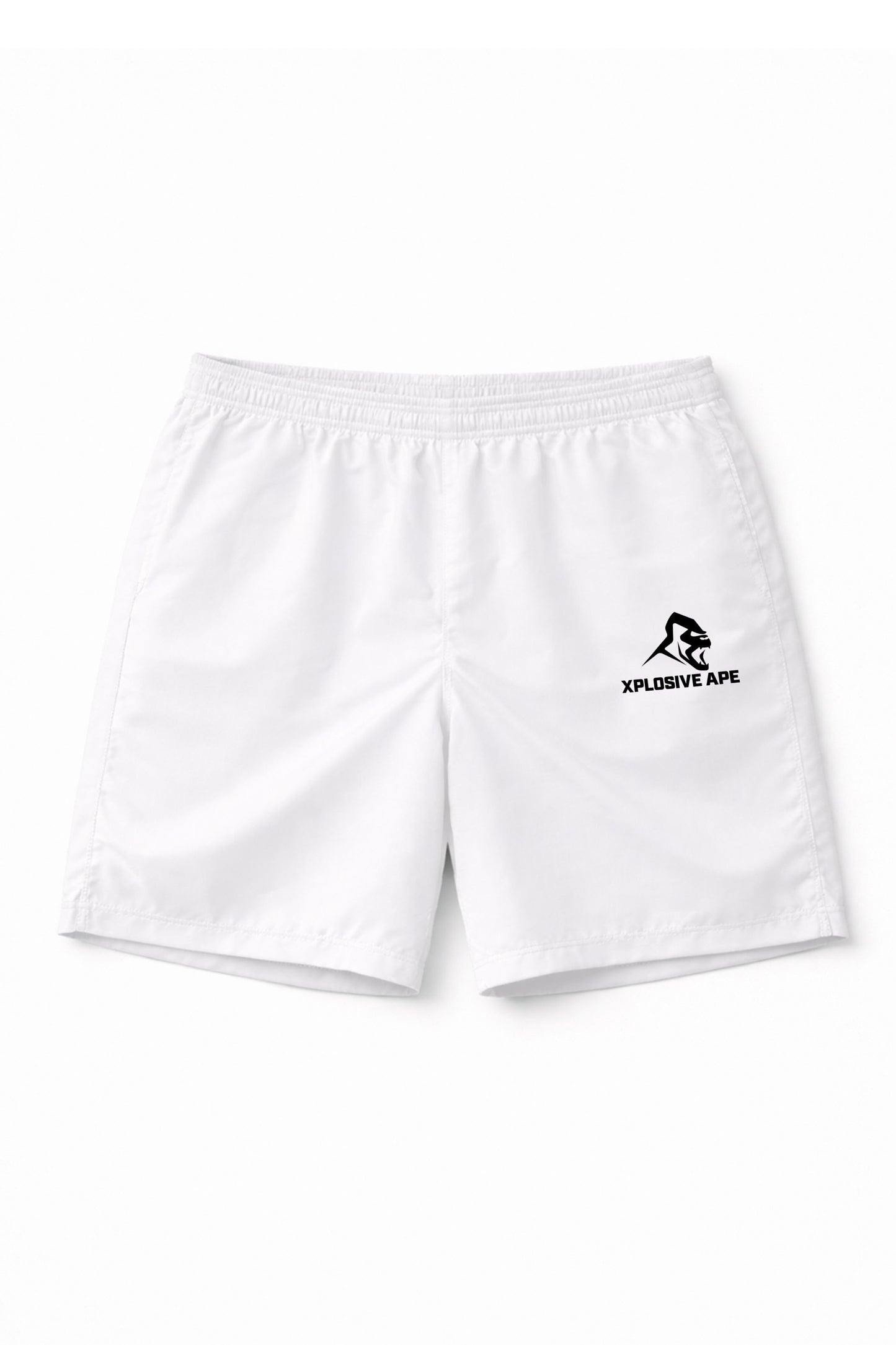 XAPE Classic Logo Performance Shorts - White