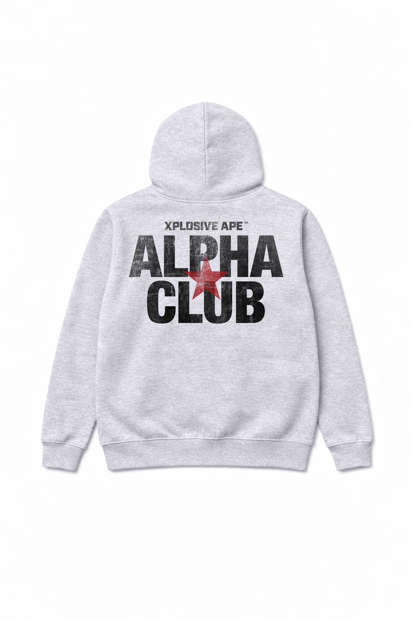 XAPE Alpha Club Hoodie - Heather Grey