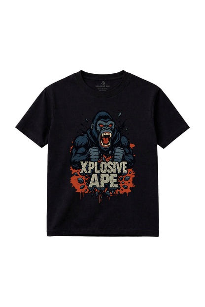 XAPE Ape Smash Tee - Black