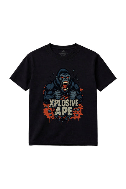 XAPE Ape Smash Tee - Black
