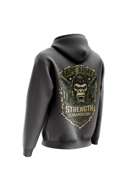 XAPE Army Hoodie - Charcoal