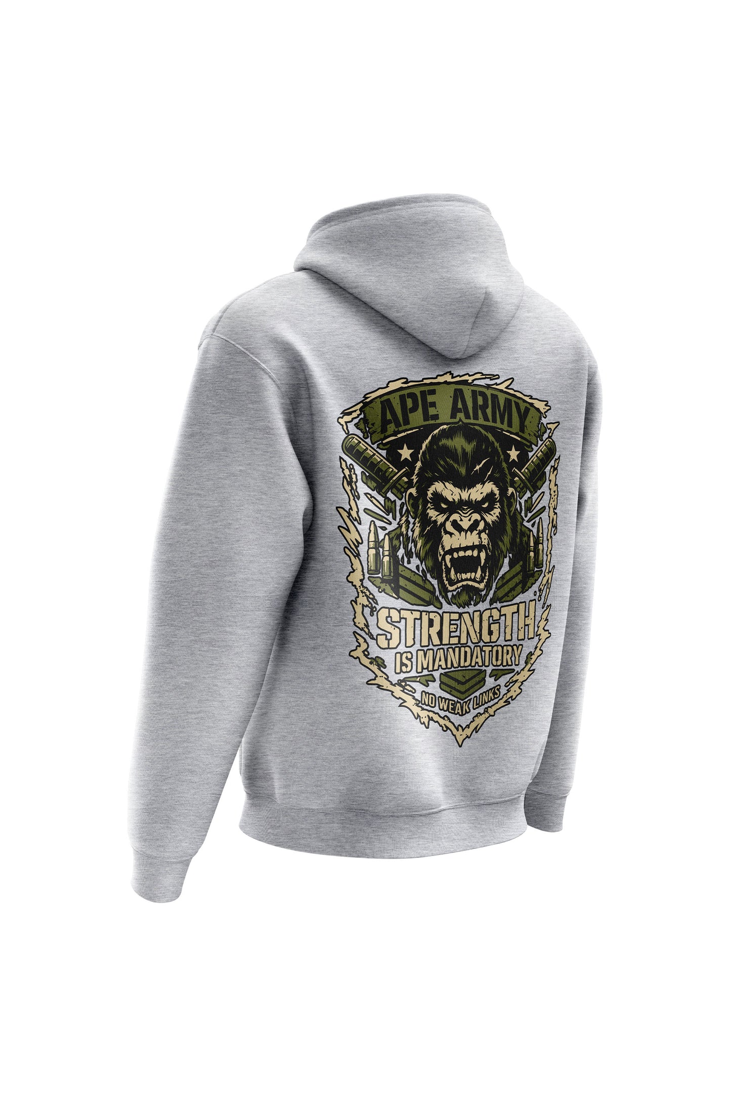 XAPE Army Hoodie - Sports Grey