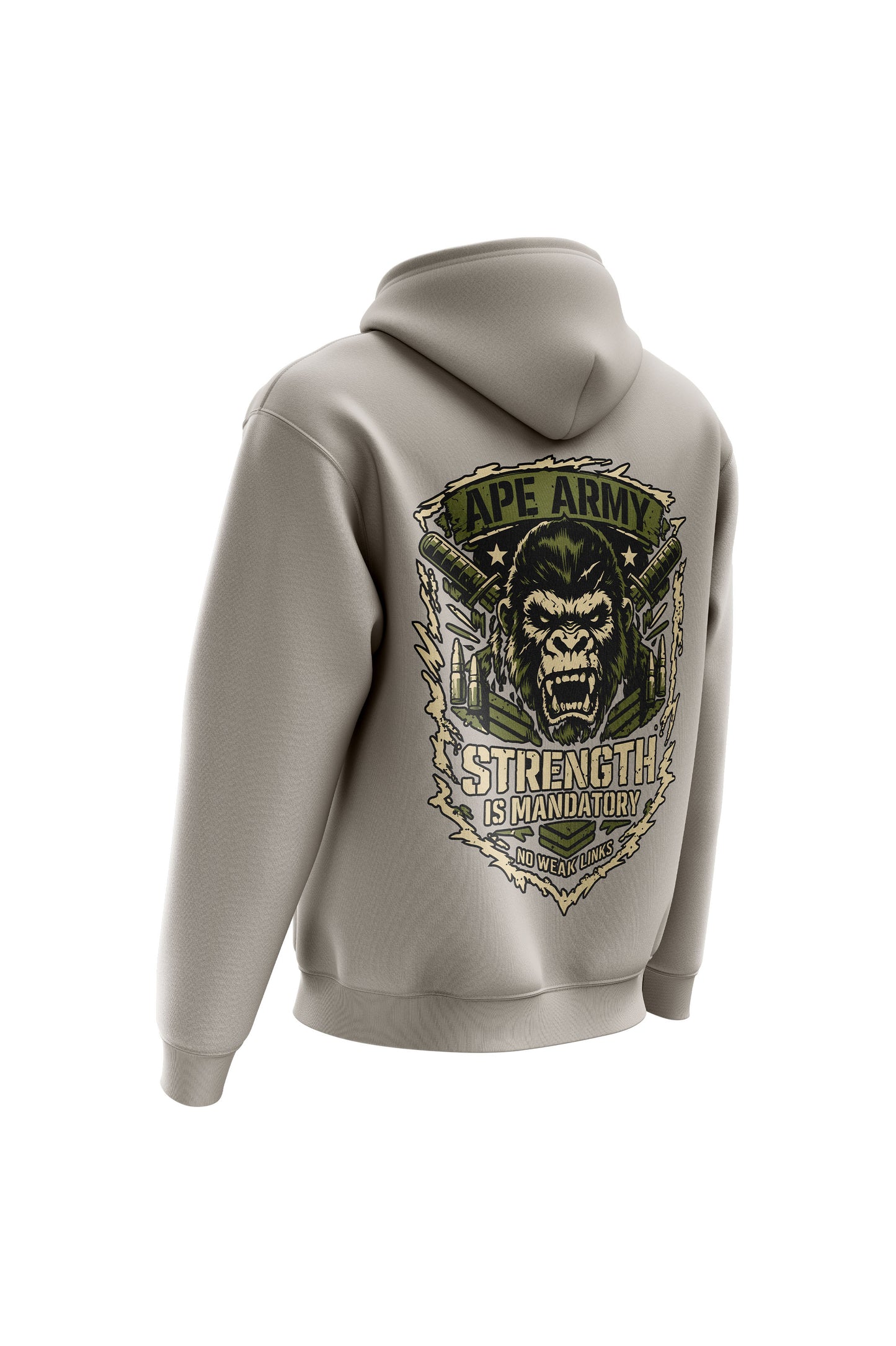 XAPE Army Hoodie - Stone