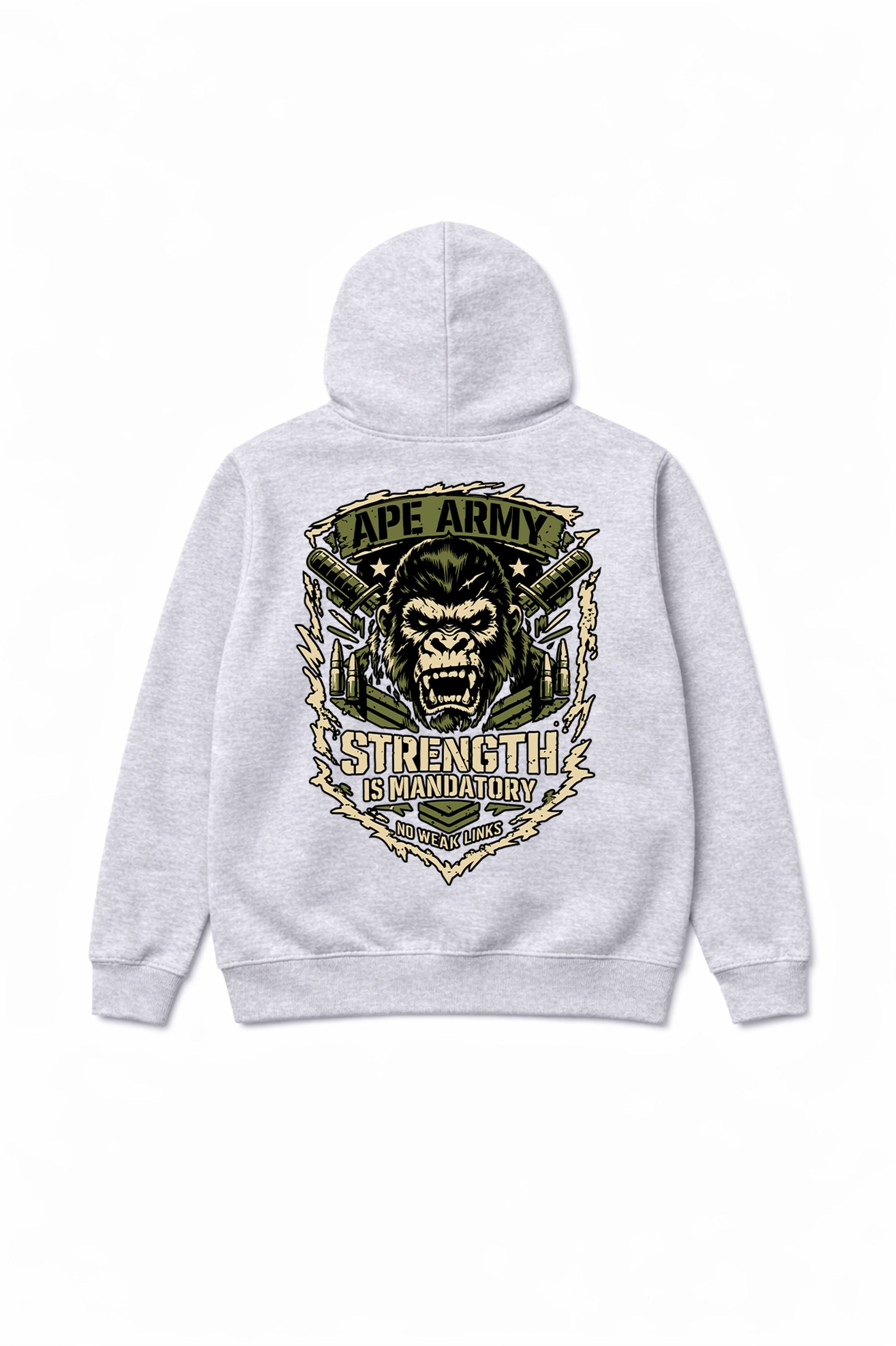 XAPE Army Hoodie - Sports Grey